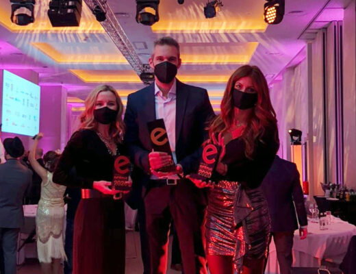 Newlink, one of the most award-winning companies at Eventoplus awards
